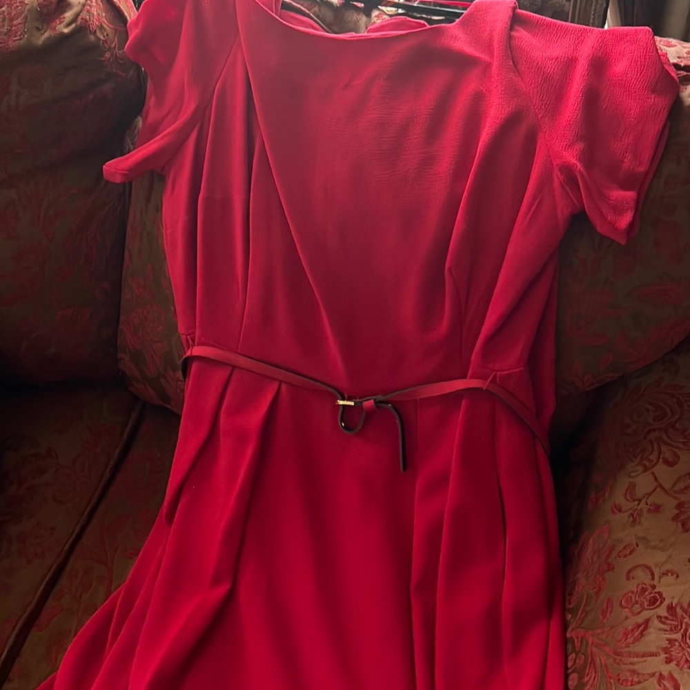 Red dress